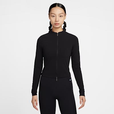 Nike Full-Zip Long-Sleeved Training Top L
