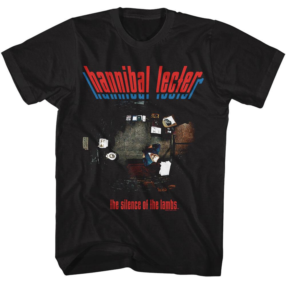 Silence Of The Lambs Movie Hannibal Lector Overhead Shot Of Cell Men T Shirt XL