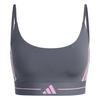 Womens/Ladies Hyperglam Striped Light Support Sports Bra