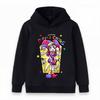 Kids Boys Girls Hoodie Sweatshirt The Amazing Digital Circus Print Casual Long Sleeve Pullover Tops For 3-12 Years Old Children