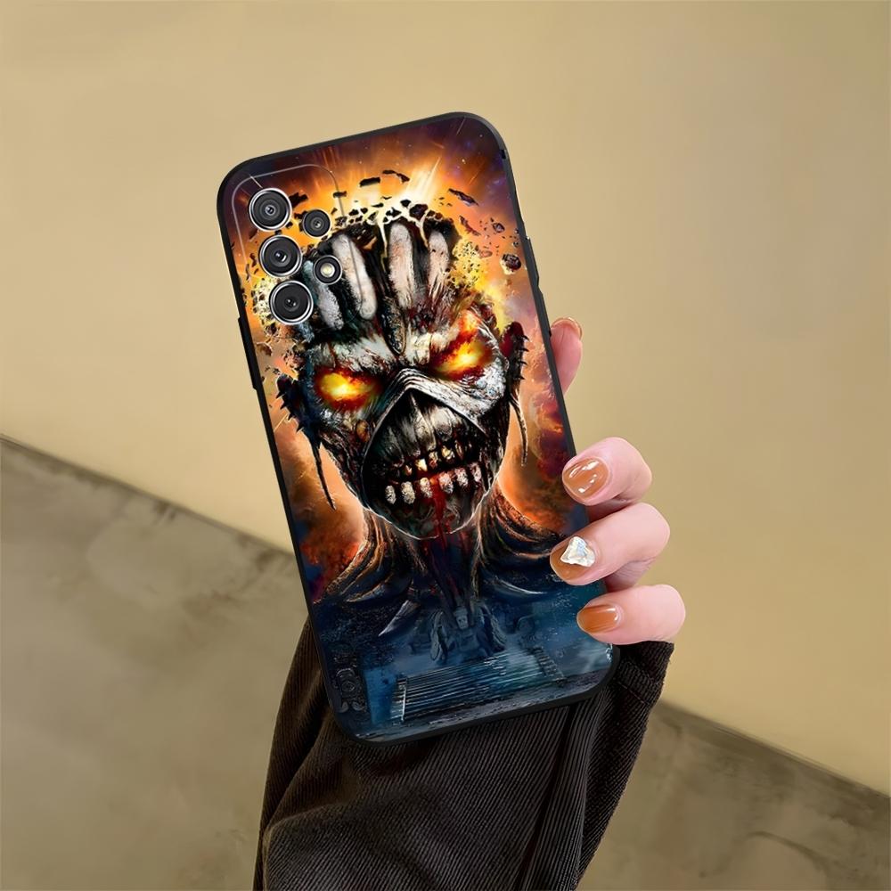 Skeleton Rock Band Fashion Phone Case for Samsung Galaxy S23 S24 S20 S21 S22 Ultra Fe Plus M54 A34 A54 A24 A52 A53 Coque