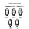 Nissan Sylphy 14th Gen Key Case for Qashqai, Teana, X-Trail, Tiida, Murano, Kicks.