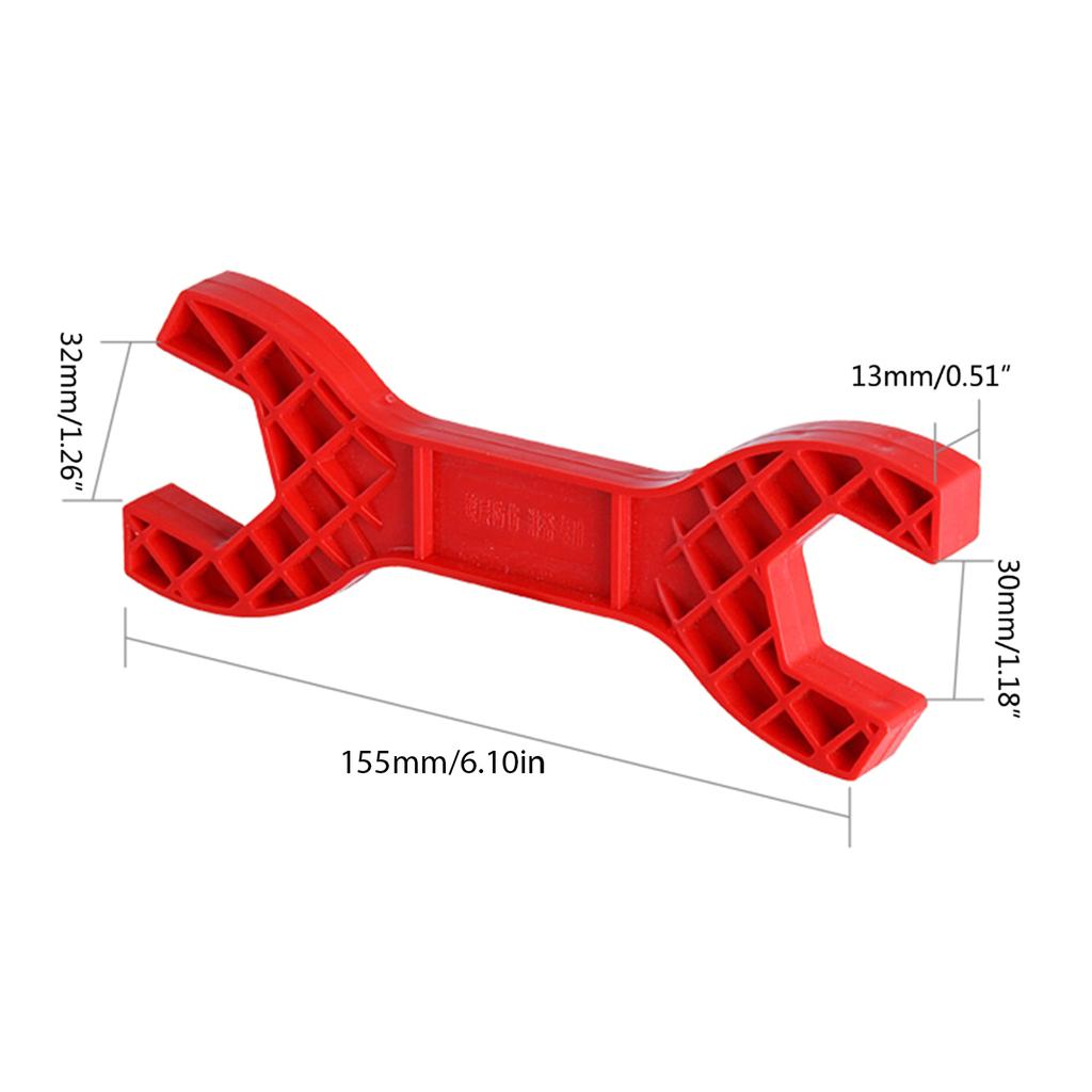 Portable Wrench Bath Tap Turn Ranging Installation Maintenance Tool Mix Water Valve Curved Foot Level Shower Faucet