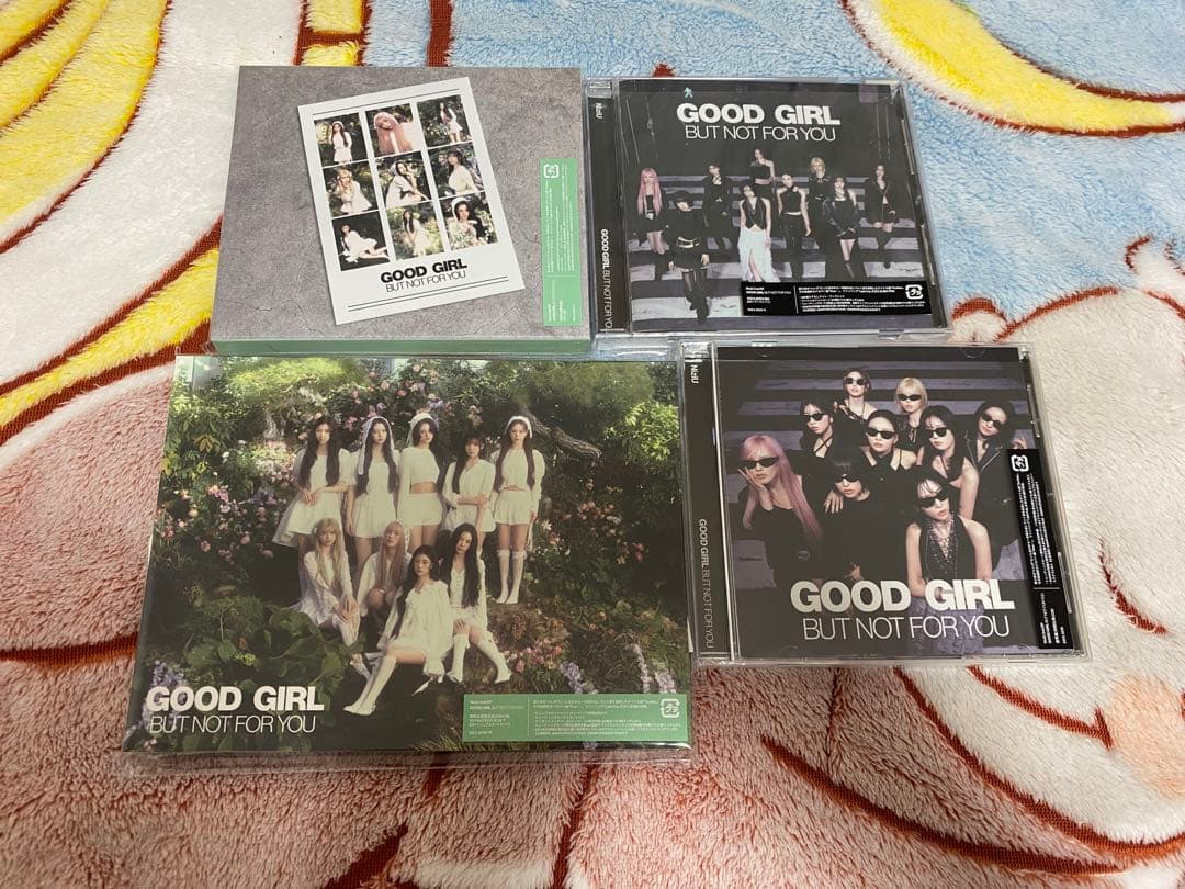

[USED] NiziU CD Good girl but not for you 4 forms