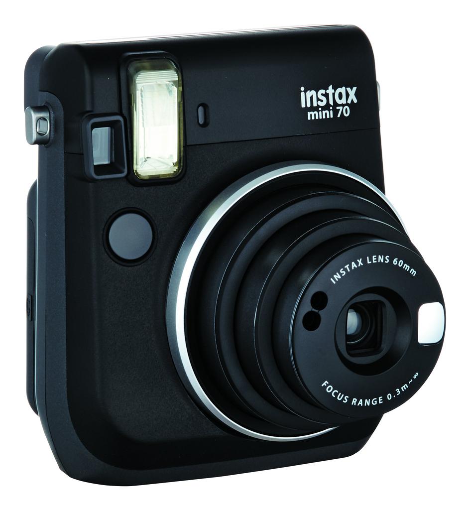 FUJIFILM Instax mini 70 Instant Black MINI 70 Camera, (INS BLACK)