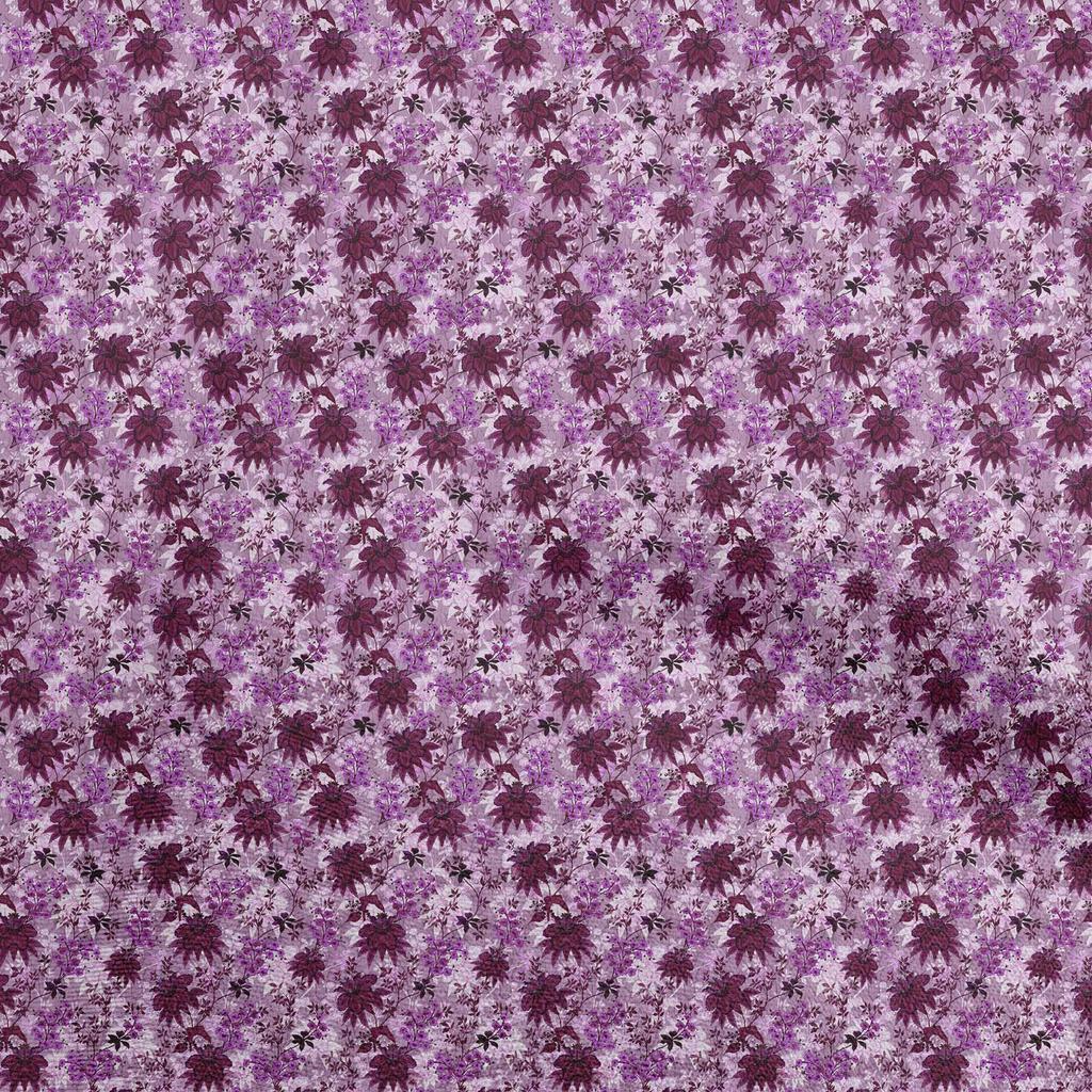 oneOone Cotton Flex Gray Fabric Batik Fabric For Sewing Printed Craft Fabric By The Yard 40 Inch