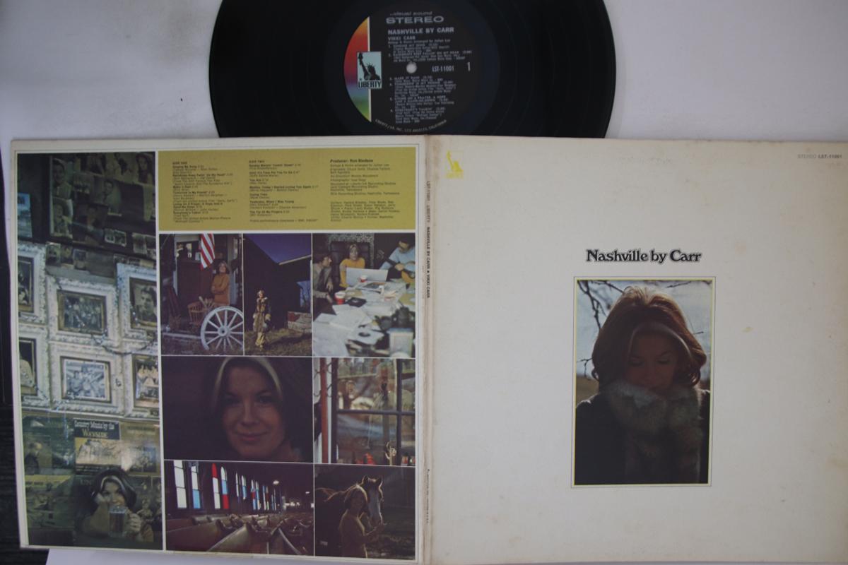 

LP Record VIKKI CARR - Nashville By Carr LST11001 LIBERTY 1970 US Pop Used