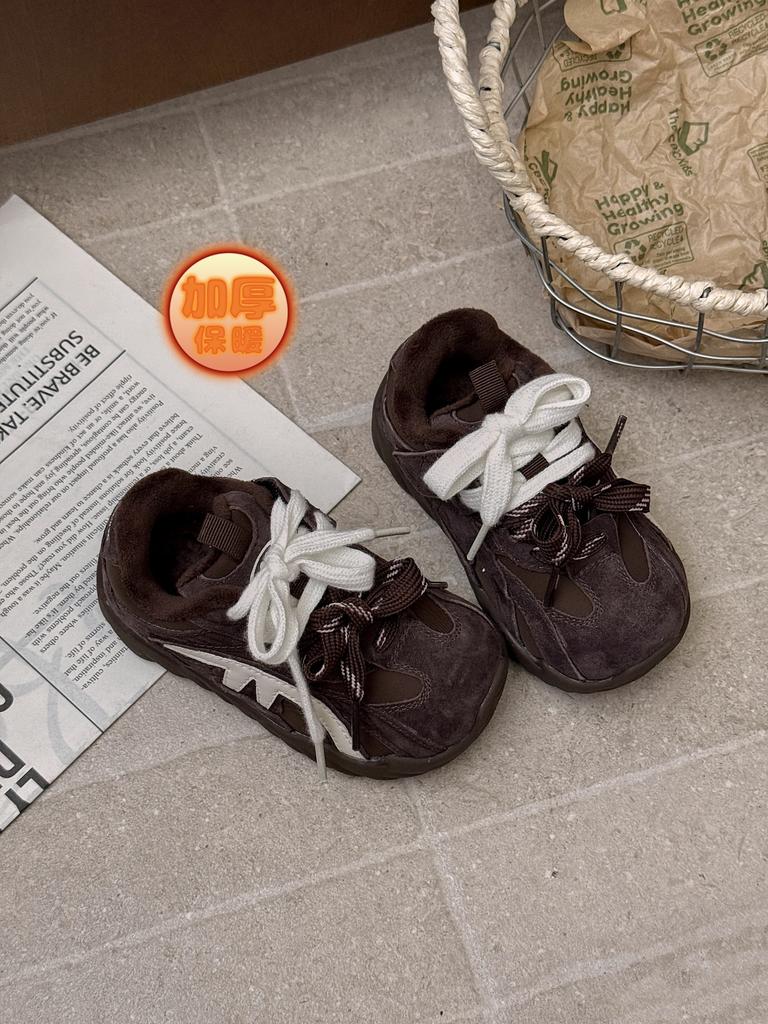 XSHX Heavy Industry Racing Shoes | Boys and Girls Autumn and Winter Velcro Function Thin Sole American Casual Retro