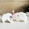 Handmade Small Umbrella Silicone Mold Scented Plaster Car Aromatherapy Molds Candle DIY Cement Plaster Epoxy Resin Mold