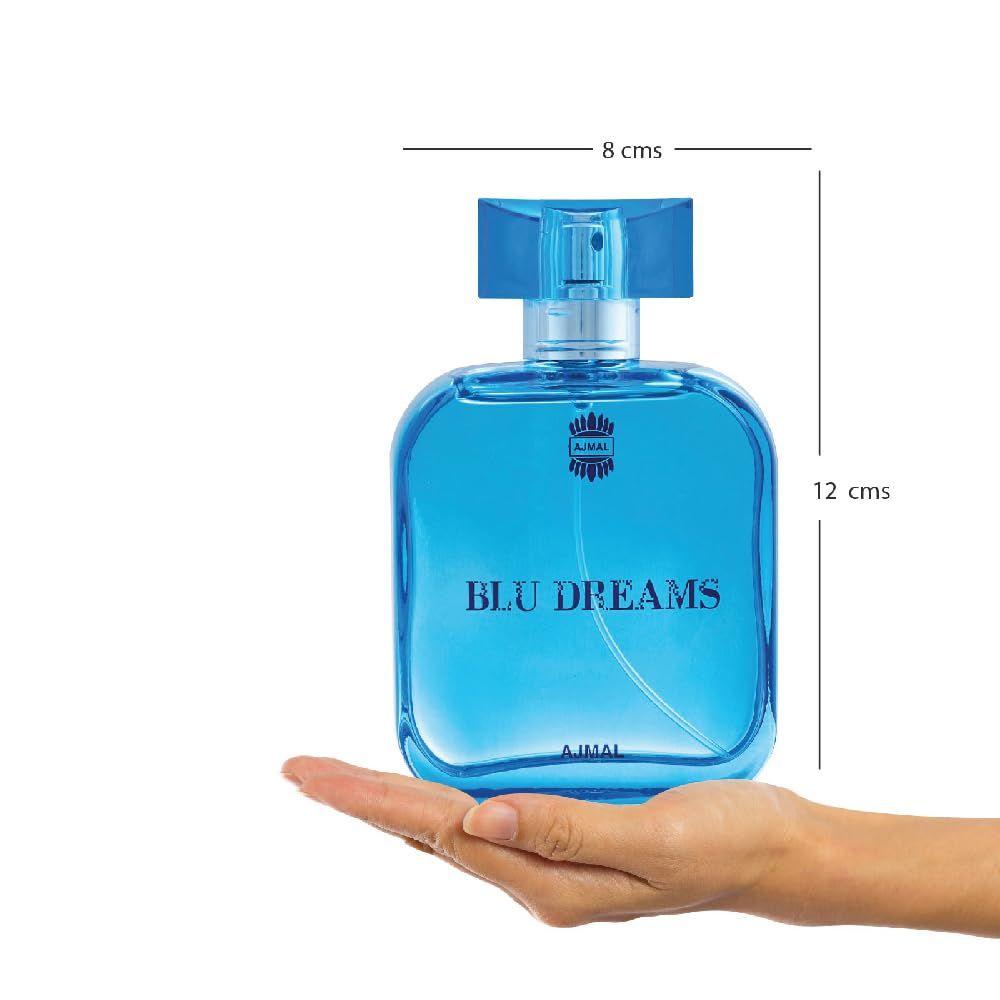 Ajmal Blu Dreams EDP Fougere Perfume Spray For Men, 100ml