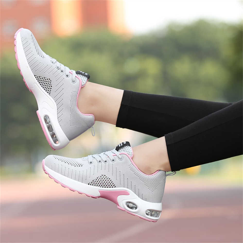 Fashion Net Size 36 Hightop Sneakers For Women Silver Women's Boot Shoes Brands Sports Outing Shooes Lux Temis School Choes Cosplay