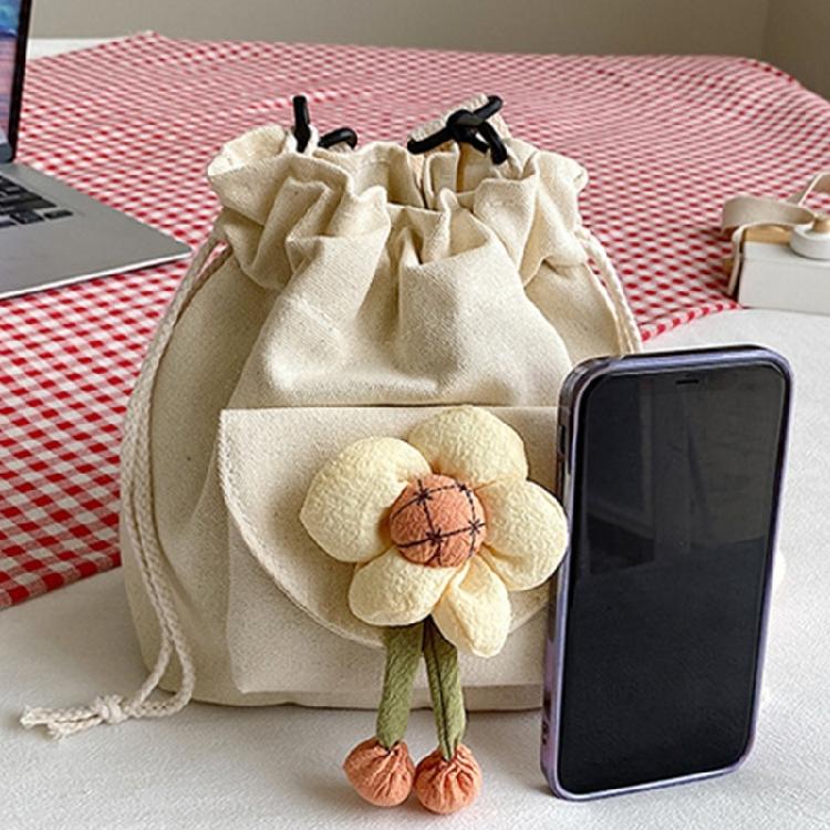 Women's Adjustable Drawstring Bucket Bag Nylon Shoulder Bags for Work and Travel