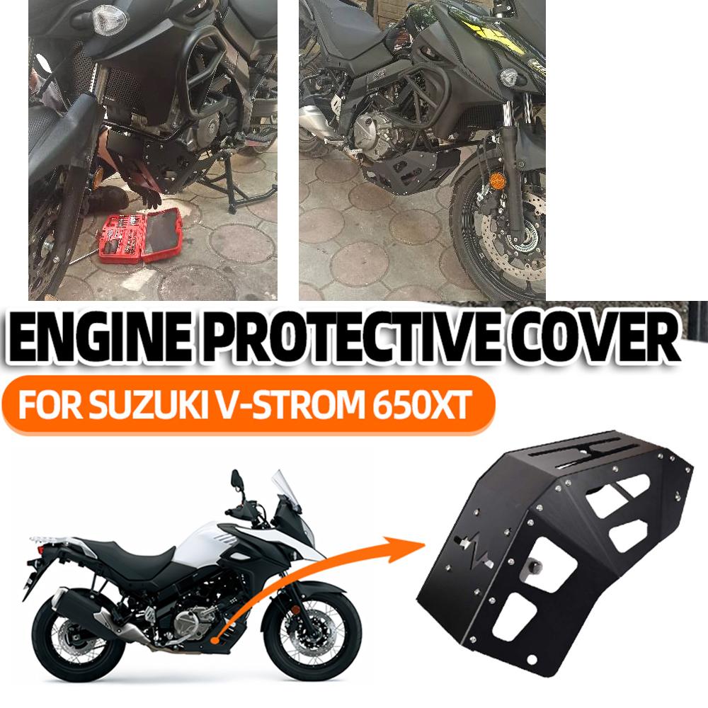 Motorcycle Engine Protection Cover Chassis Under Guard Skid Plate For SUZUKI V-STROM DL650 DL 650 VSTROM 650XT 650 XT 2021 2022
