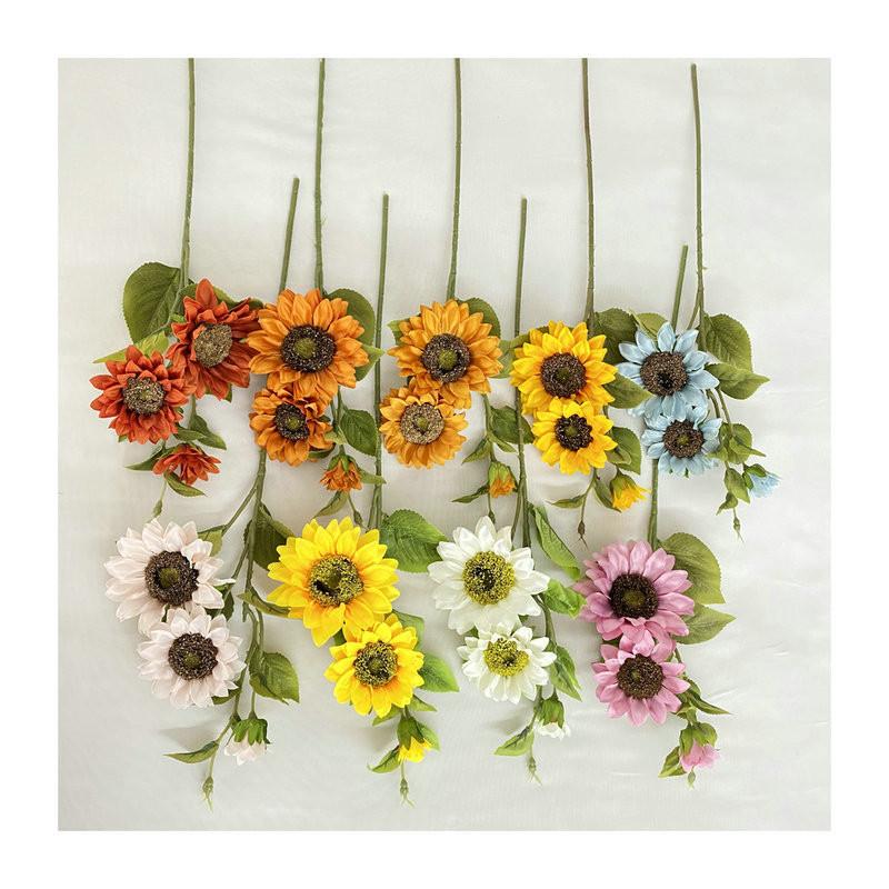 Sunflower Artificial Flower Bundle For Wedding Shoots And Wall Decor In Modern Homes