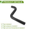 HOPESPANNER Radiator Coolant Hose 1657131230 for Toyota Highlander 3.5L 2008-2013, Good Sealing Black Upper Heater Hose Rubber (1 Piece)