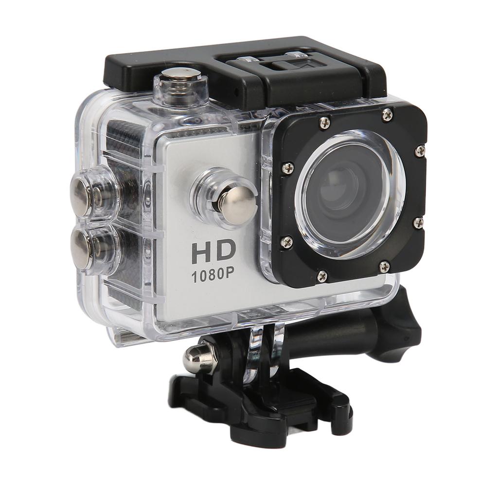 Underwater Waterproof Action Camera 1080P Multifunctional Diving Video Camera for Outdoor Riding