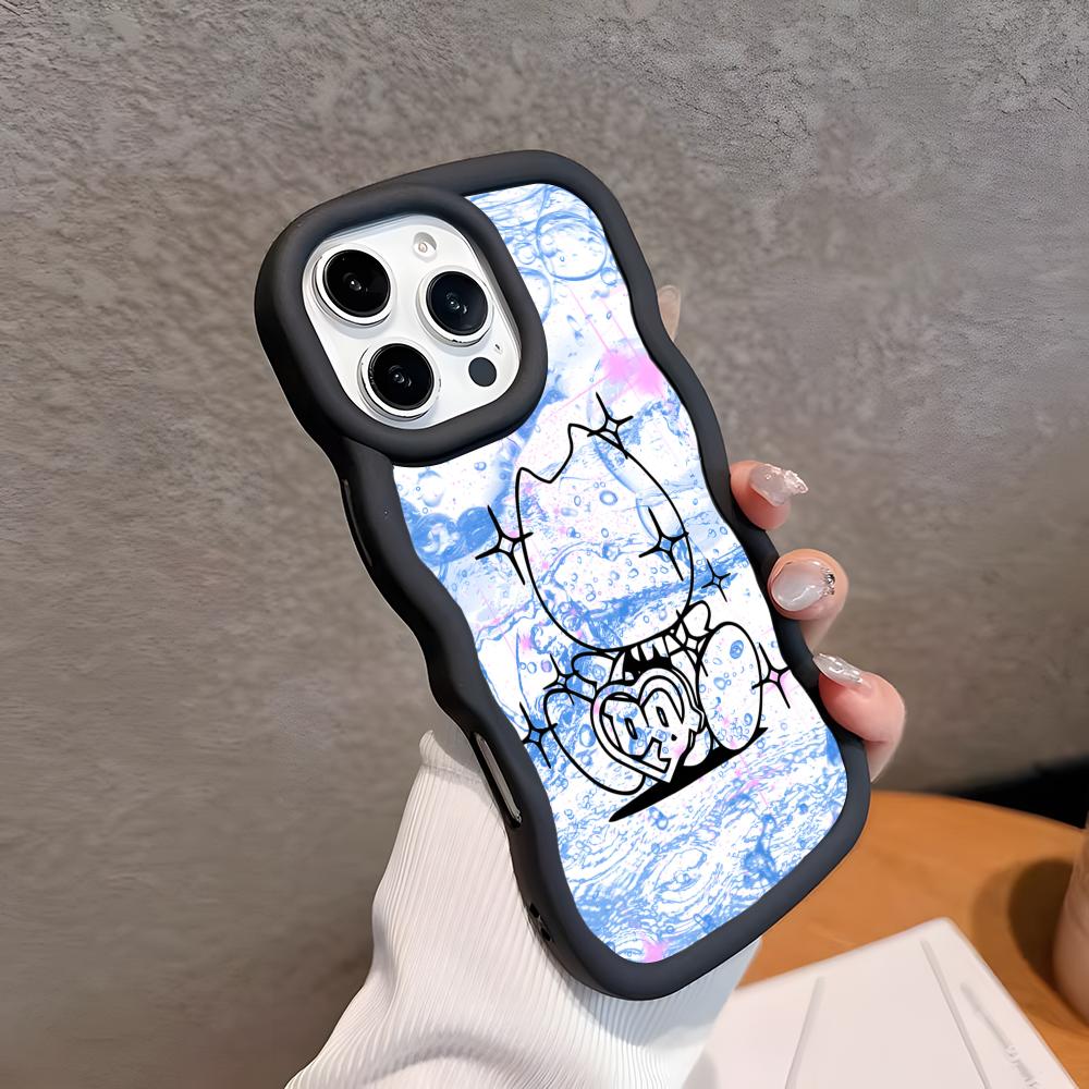 

Bladee Exeter Mobile Phone Case for iPhone 17 16 15 14 13 12 11 Air Pro Max Plus Wavy Edge TPU Colorful Cover Smartphone Luxury iPhone 15 Pro Max