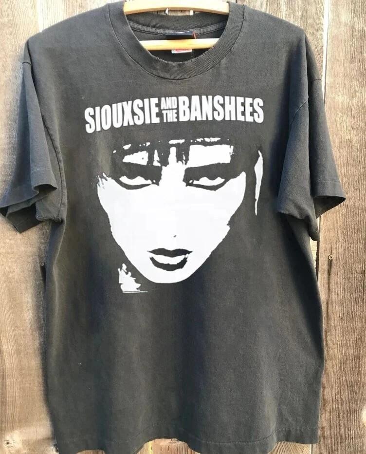 

Siouxsie and the Banshees Charcoal Unisex Tshirt Vtg S5XL Gift For Fans Unisex T-Shirt M
