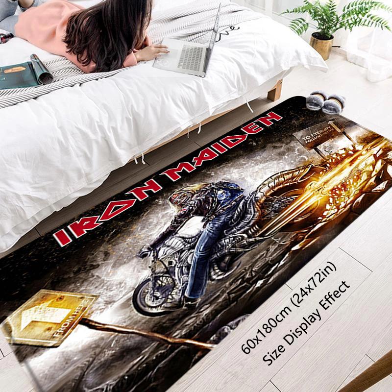 Corridor Doormat Heavy Rocks Metals Band Rugs Interior Foot Carpets Entrance Floor Mats Non-slip Yoga Rug Home Decor Prayer Mat