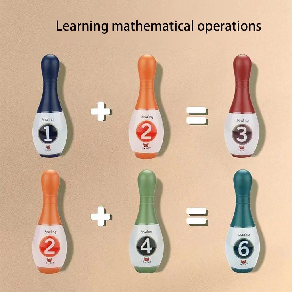 Children's Bowling Toys, Fitness Parent-child Interaction Set, Indoor Fun Gift Toys