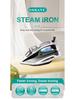 European High-Power Steam Iron with Ceramic Soleplate and Automatic Power-Off