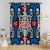 Window Curtain for Room 2 Panel H-human Mades Tulle for Bedroom Anti-mosquito Curtains Home Interior Curtains Partition Shades