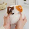 Soothing Feature Stuffed Animal Cat Soft Fluffy Mini Cat Plushie Soft Cat Plush Toy  Baby Gift