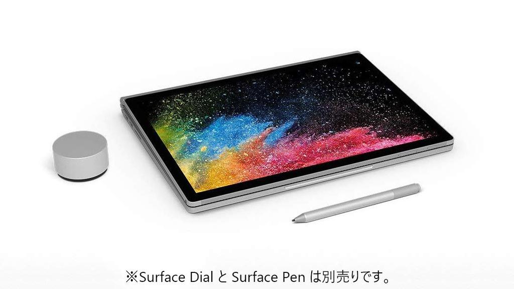 Microsoft Surface Book 2 Book 2 palce Core [Surface Laptop] 13,5" i7/8GB/256GB - HN4-00034