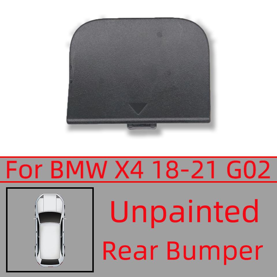 For BMW X4 G02 Normal Model Front Rear Bumper Tow Hook Cover Cap Hauling Shell Lid 2018 2019 2020 2021#51117497095 51127416023
