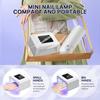 DianaBeauty UV Nail Lamp Professional Nail Dryer with Touch Screen and 3 Timer Settings Manicure Lamp for Drying Nail Polisher