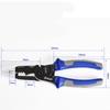 8 zoll Spitzzange Multifunktions Hochspannungswiderstand Drahtschneider Kabelschneide Stripper