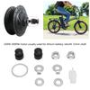 Steel Bicycle Hub Motor Nuts Washer Kit with 12mm Shaft for Universal Bike Component