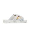 Air Crater Slide 'Grau' (Unisex) Helles Rauchgrau / Sirenenrot / Graue Schlittschuhe DO6274 001