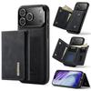 DG.MING M1 Series for iPhone 17 Pro Max Case Kickstand PU Phone Cover with Detachable Wallet