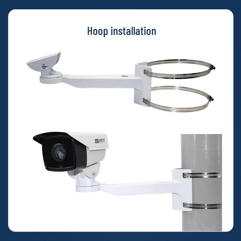 ZSX-606 Aluminum Alloy Pole Round Column Security Monitor Bracket
