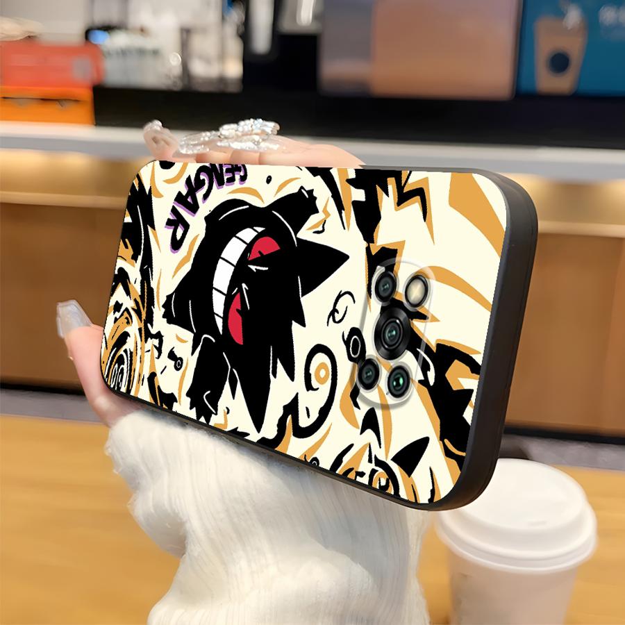 Case for Xiaomi Poco F8 M5 F1 C71 C75 X3 X4 X5 X7 Pro C50 F3 M3 M4 M7 Pro C61 Funda Phone Cover Cool Gengar Pokemon