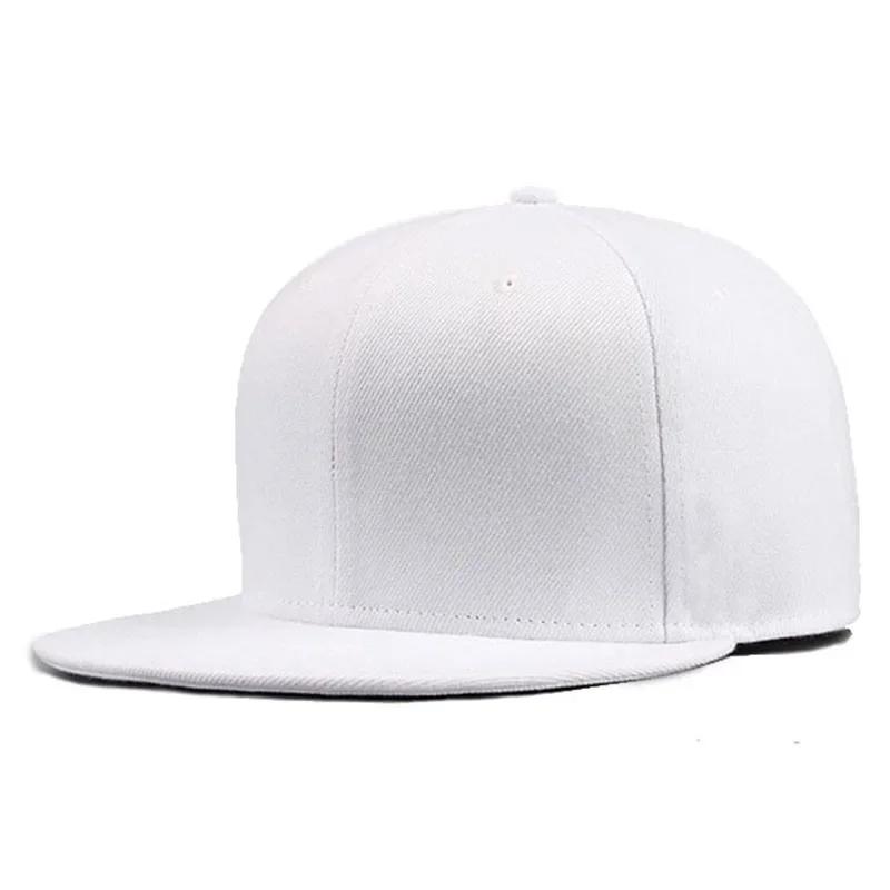 New  Cap Plain Adjustable Snapback Hat High Quality Adult Hip Hop Urban Street Style Baseball Cap Men Women Outdoor Leisure Baseball Hat