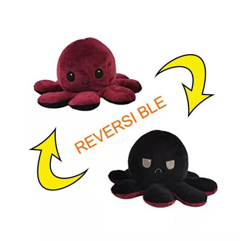 Flip Plush Doublesided Toy Marine Life Stuffed Animals Doll