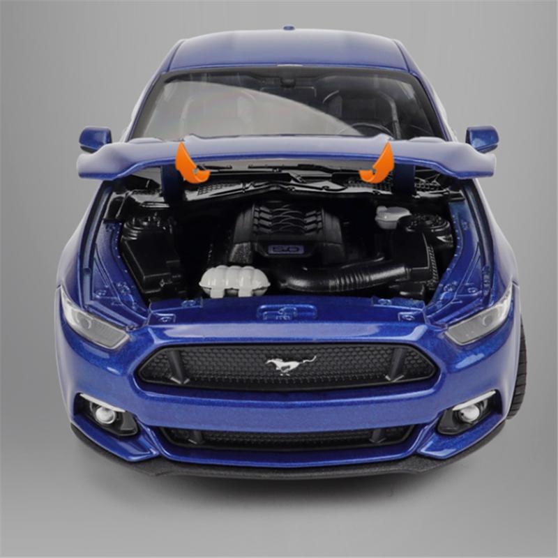Welly 1/24 2015 Ford Mustang GT Shelby Alloy Sports Car Model Diecasts Metal Racing Car Vehicles Model Simulation Kids Toys Gift