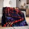 1pc Whimsical Fantasy Blanket, Lightweight Flannel Throw Blanket for Sofa, Bed, Travel, Camping, Living Room, Office, Couch, Chair, and Bed