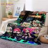 3D Cute Shooting Game Flannel Blanket Throw Blanket for Living Room Bedroom Bed Sofa Picnic Cover Blanket Kids Room Home Decor