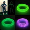 Energy Saving El Wire Costume Illuminated Strips For Stickman Figures At Parties And Camping