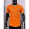 Mens Ivory Coast National Team Home Jersey Orange Short Sleeve Football Shirt Sportswear