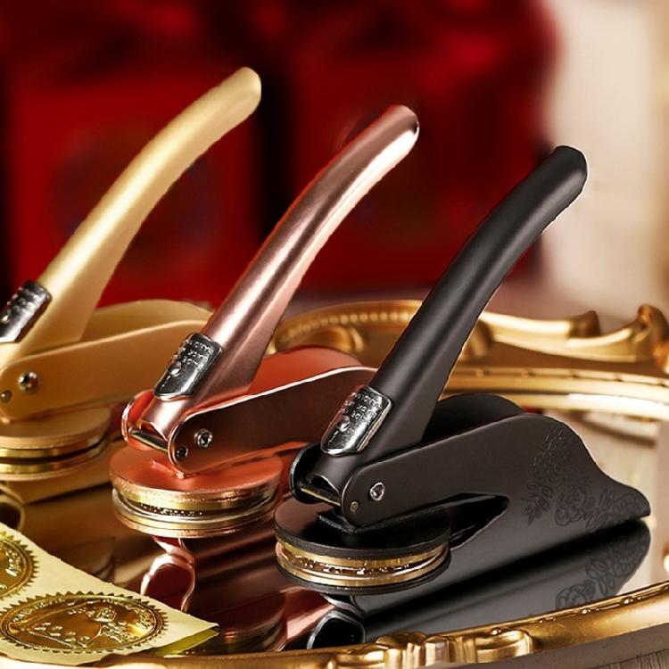 Embossing Sealing Stamp Exlibris Stamp Paper Embossing Pliers for Gift Envelope