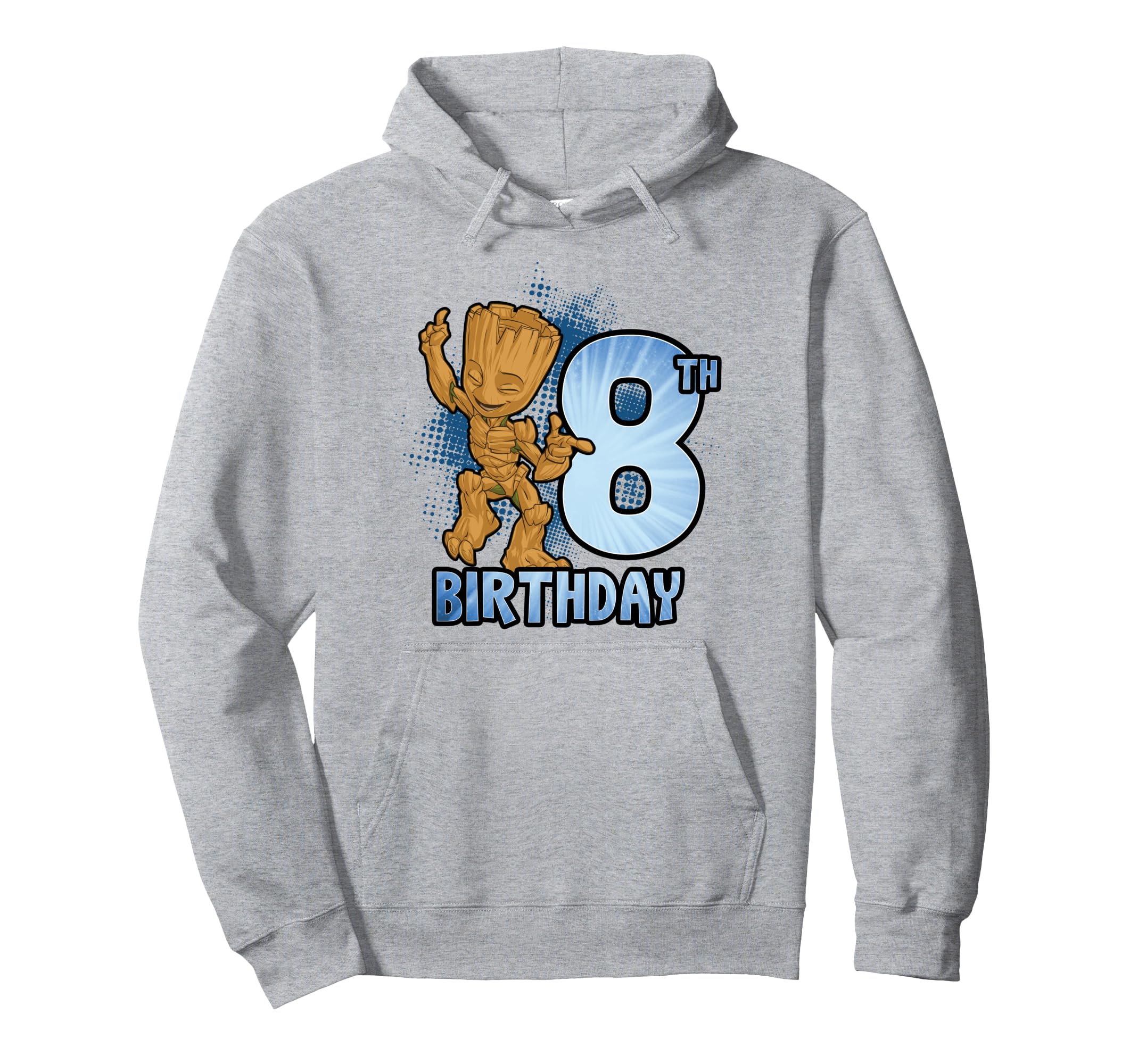 

Marvel Guardians of the Galaxy Baby Groot 8th Birthday Hoodie
