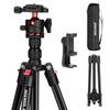 NEEWER BASICS Camera Travel Portable DSLR Camera Stand with Ball QR iPhone for Video Maximum Load TP14 Tripod, Tripod, 182cm, Compact, Lightweight,