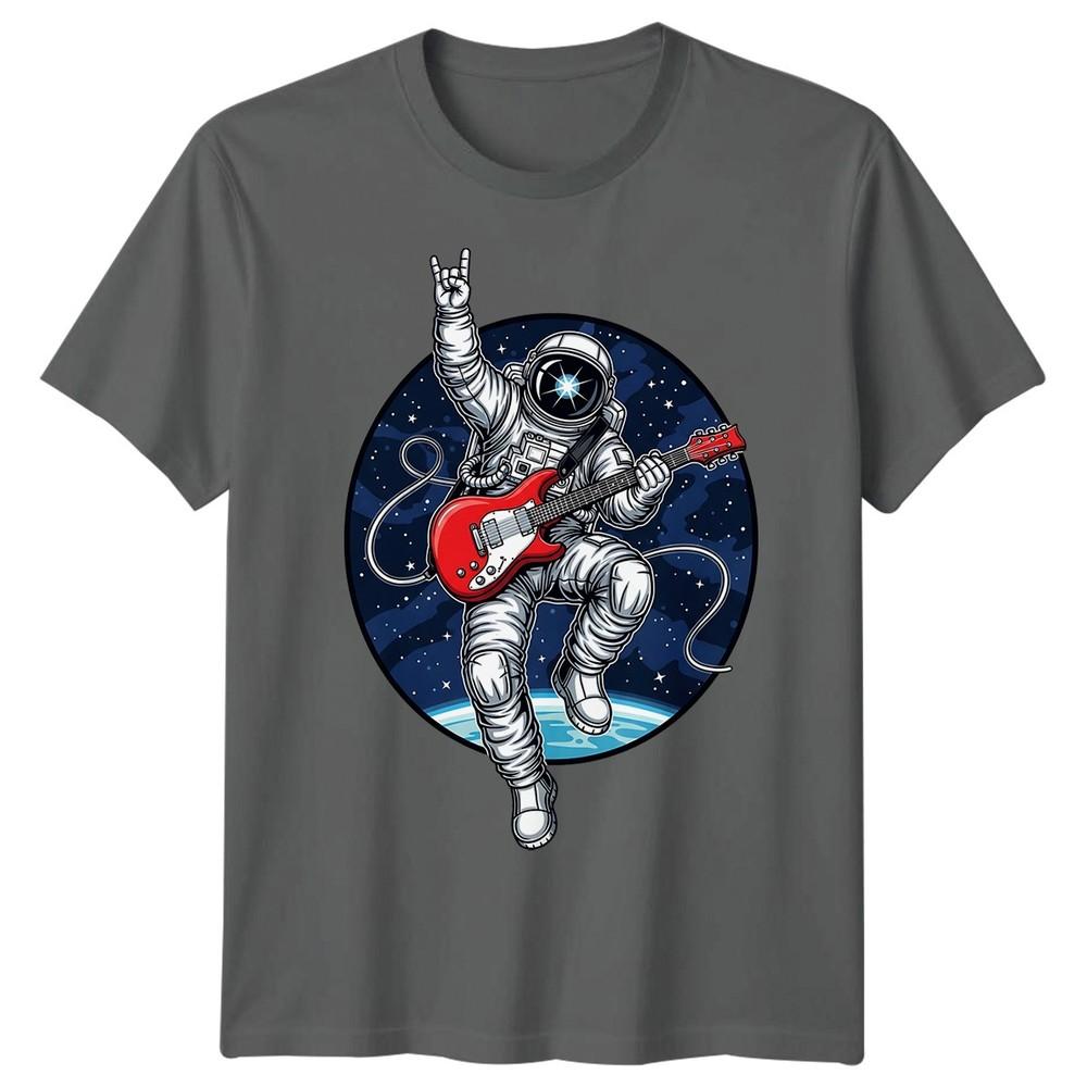 Astronaut Rock Music Space Unisexs TShirt Unisexs Tee Graphic Unisex Tee
