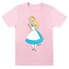 Disney Mens Alice In Wonderland Surprised Alice T-Shirt
