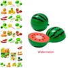 Vibrant Kid Pretend Role Play Kitchen Fruit Vegetable Food Toy Cutting Set Children Gift