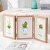 Foldable Hinged Photo Frame Hinged Mechanism Picture Album New Photo Frame  Home Decor
